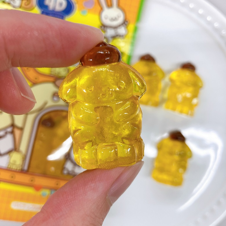 新商品グミ ４ｄグミ ポムポムプリンがかわいすぎる お菓子と わたし