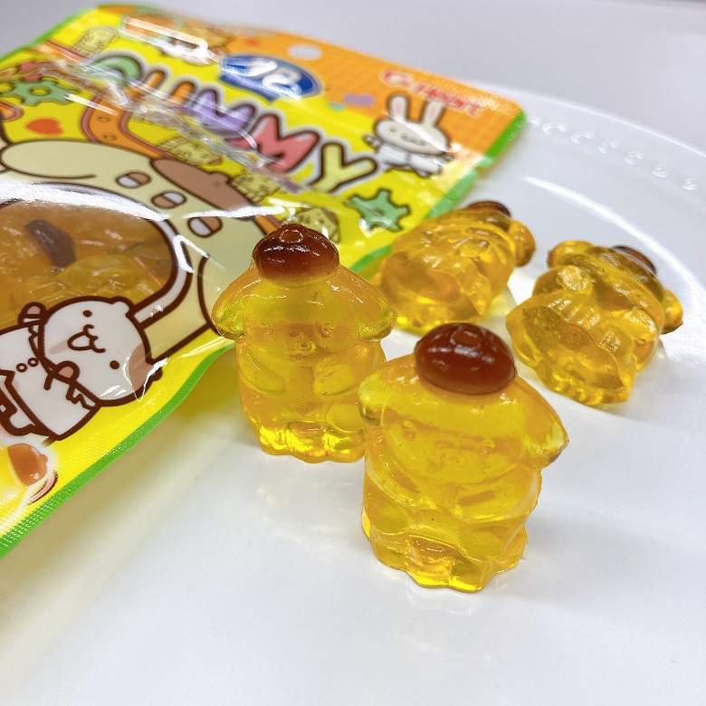 新商品グミ ４ｄグミ ポムポムプリンがかわいすぎる お菓子と わたし