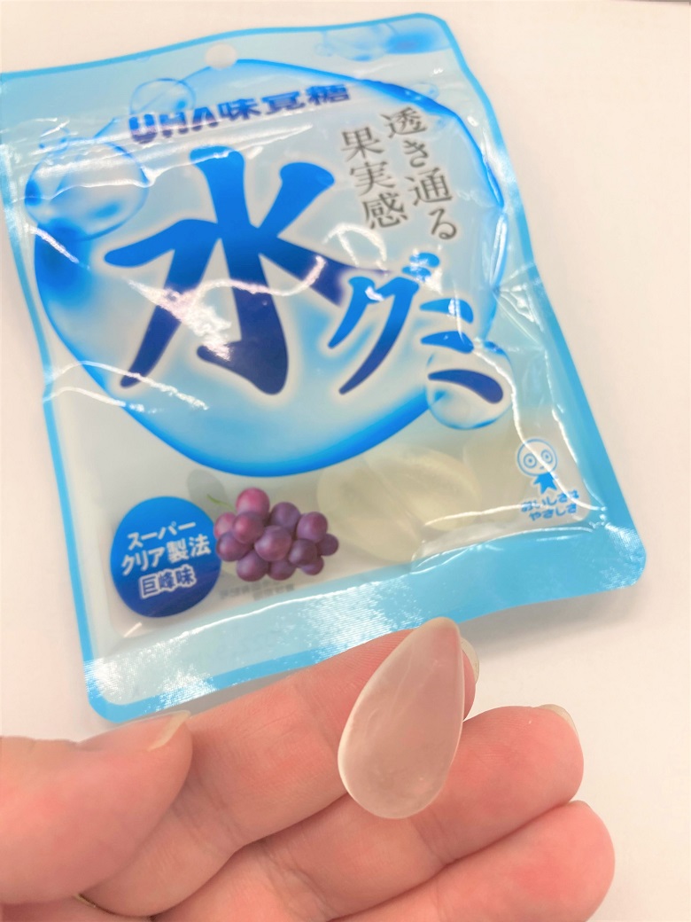 コンビニの大人気グミ】水グミ食べてみた！＆どこで売ってる？｜お菓子と、わたし