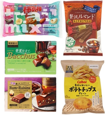 20250310週新商品お菓子TOP5