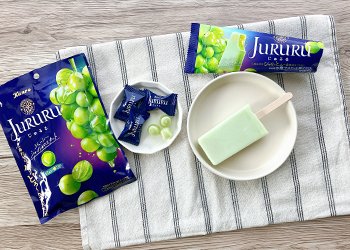 じゅるるキャンディとじゅるるアイスを並べた画像