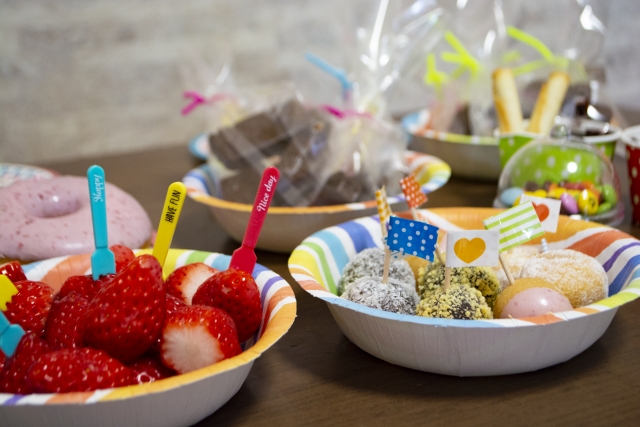 お菓子パーティー