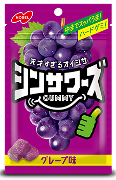 UHA味覚糖｜シンサワーズグミ グレープ味