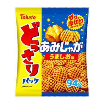東ハト｜どっさりパック あみじゃが・うましお味