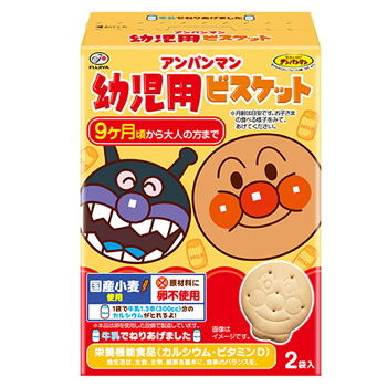 不二家｜アンパンマン幼児用ビスケット