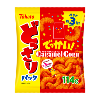 東ハト｜どっさりパック キャラメルコーン