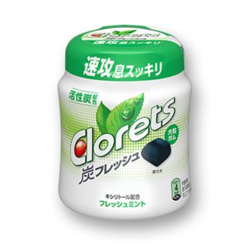 モンデリーズ・ジャパン｜クロレッツ 炭フレッシュ