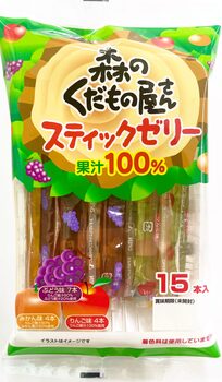 農水フーヅ｜森のくだもの屋さん スティックゼリー