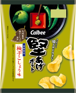 堅あげポテト 柚子こしょう味