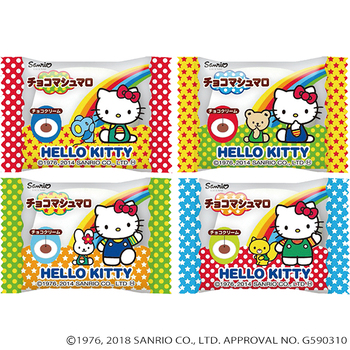 エイワ製菓|ハローキティ チョコマシュマロ