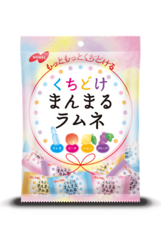 ノーベル製菓|くちどけまんまるラムネ 4種アソート