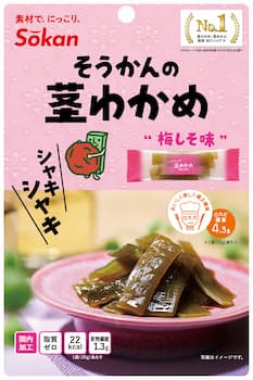壮関｜そうかんの茎わかめ梅しそ味