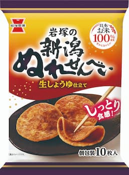 岩塚製菓｜新潟ぬれせんべい