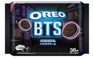 モンデリーズ・ジャパン オレオ BTSパッケージ バニラクリーム 36枚