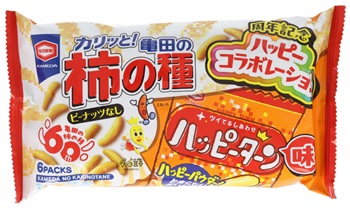 亀田製菓　120ｇ亀田の柿の種ハッピーターン味