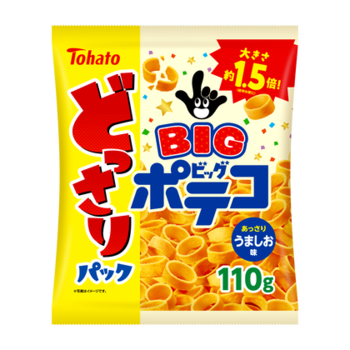 東ハト｜どっさりパック ポテコ・うましお味