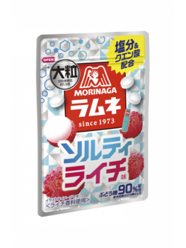 森永製菓|大粒ラムネ<ソルティライチ>