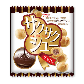 旺旺・ジャパン サクサクシュー チョコ味 4連
