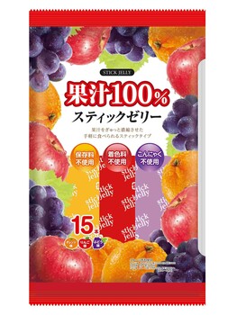 リボン|果汁100%スティックゼリー