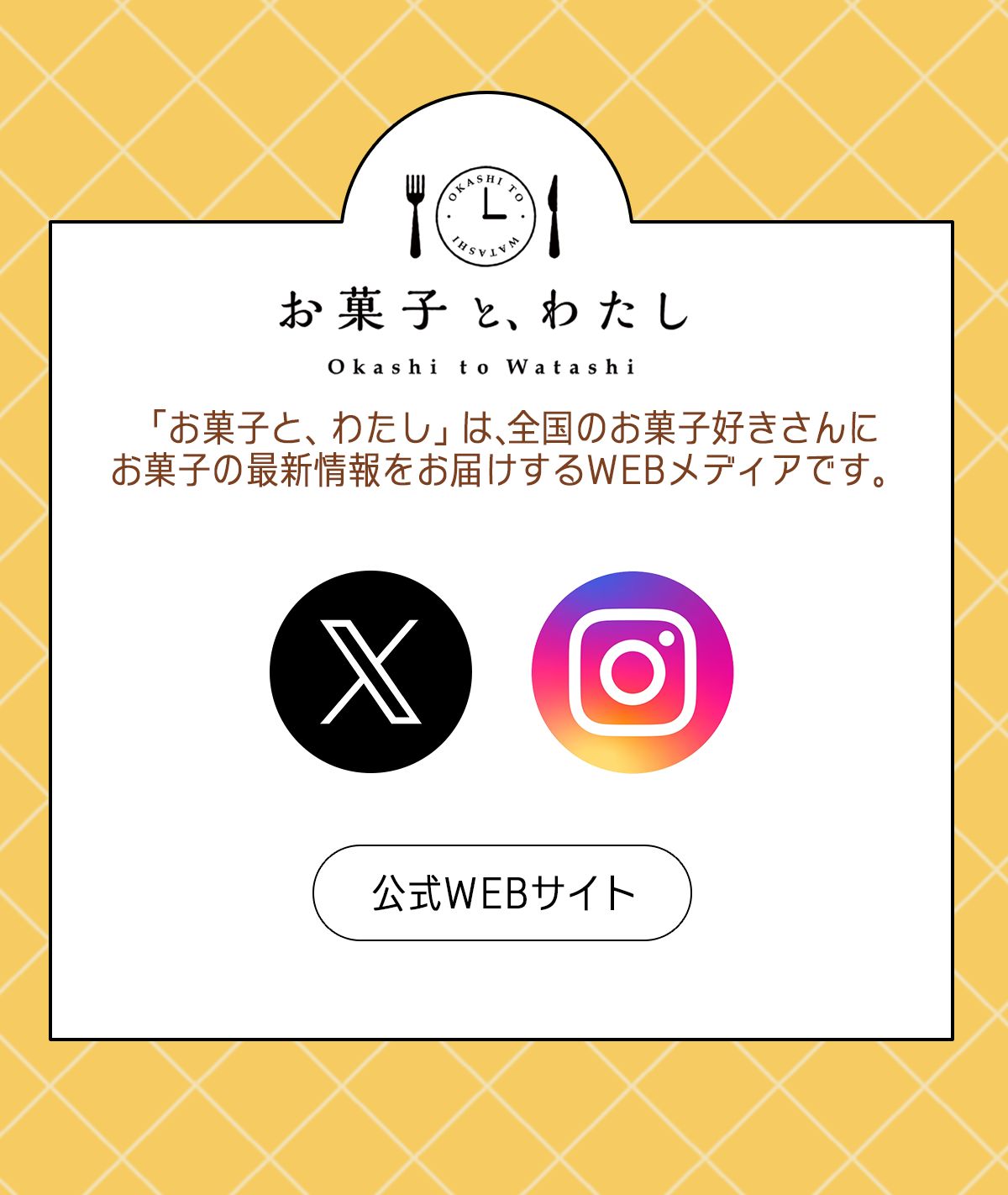 お菓子と、わたし