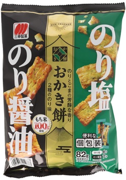 三幸製菓　おかき餅 2種ののり味