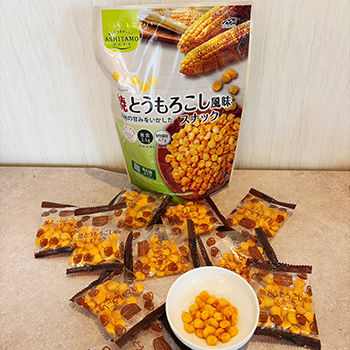 焼きとうもろこし風味スナック