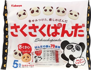 カバヤ食品　さくさくぱんだ ファミリーパック