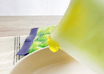 とろーりととろけるジュレのアップ