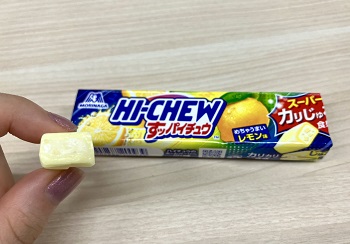 森永製菓　すッパイチュウ＜レモン味＞を実食