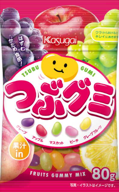 春日井製菓 つぶグミ