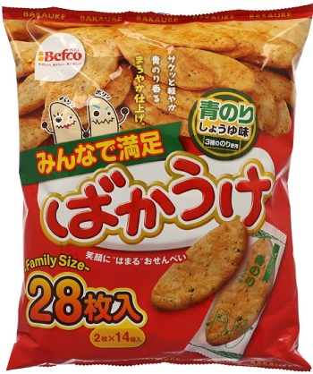 ベフコ　28枚 ばかうけ(青のり)