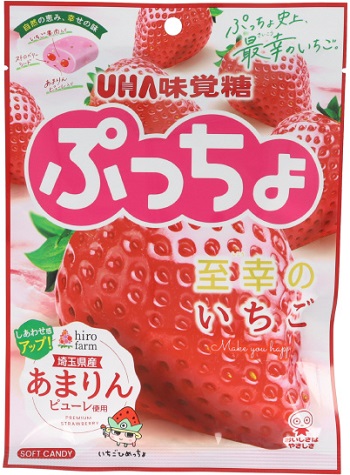UHA味覚糖 ぷっちょ袋 至幸のいちご