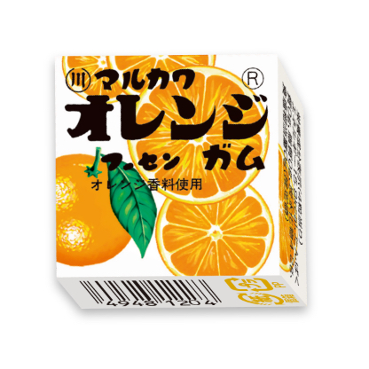 オレンジフーセンガム