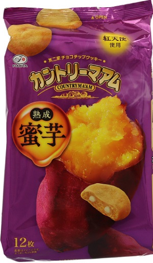 不二家　カントリーマアム（熟成蜜芋）
