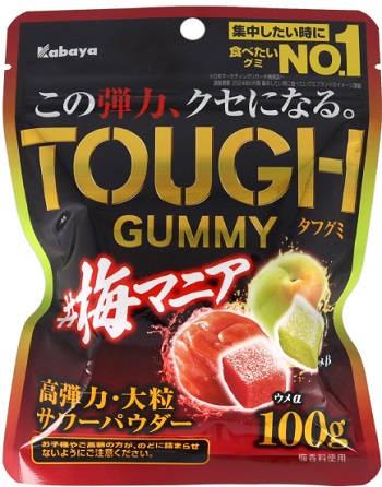 カバヤ食品　タフグミ 梅マニア