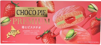 チョコパイプレミアム＜苺とピスタチオ＞