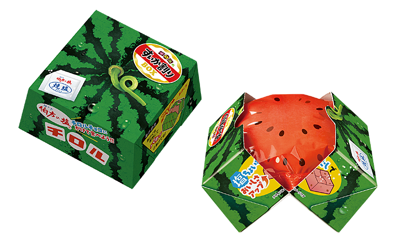 チロルチョコすいか割りBOX