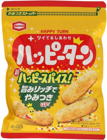 亀田製菓　73g ハッピーターンスパイス