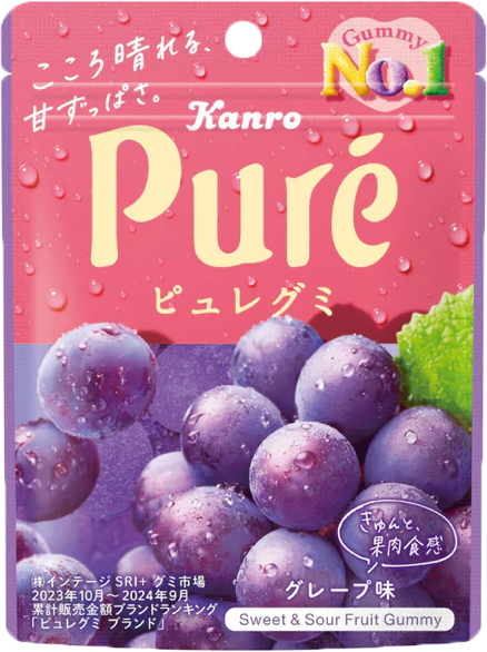 カンロ ピュレグミグレープ