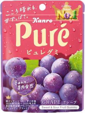 ピュレグミグレープ