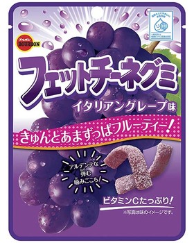 ブルボン|フェットチーネグミ イタリアングレープ味