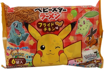 ポケモンベビースターラーメンフライドチキン味