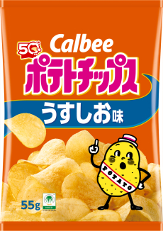 ポテトチップスうすしお味
