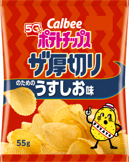 ポテトチップスザ厚切りのためのうすしお味