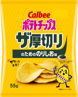 ポテトチップスザ厚切りのためののりしお味