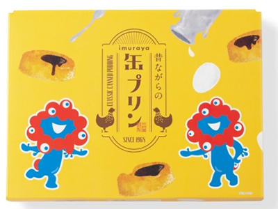 ミャクミャク昔ながらの缶プリンギフト
