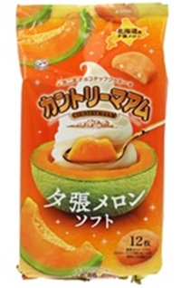 不二家 カントリーマアム(夕張メロンソフト)