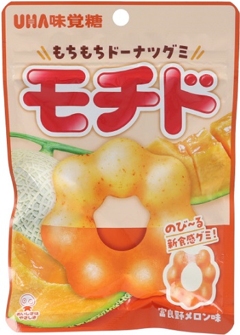 UHA味覚糖　モチド 富良野メロン味