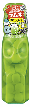 森永製菓 ラムネ メロンソーダ＆シャリ玉