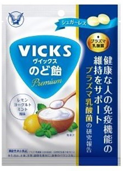 ヴイックスのど飴󠄀_Premiumプラズマ乳酸菌